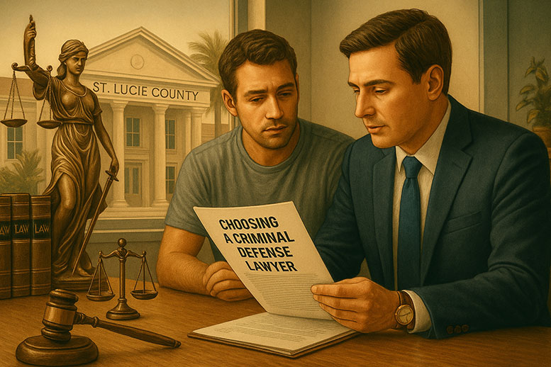 Choosing the Right Criminal Defense Lawyer in St. Lucie County, FL
