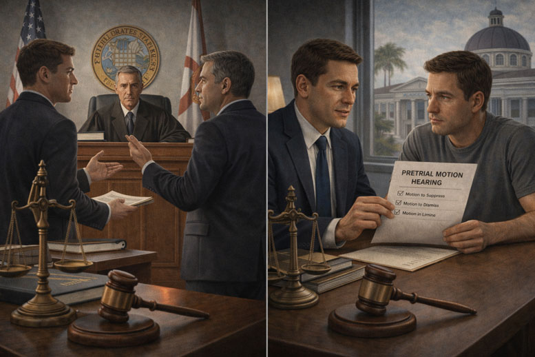 Pretrial Motions and Hearings in Palm Beach County, FL